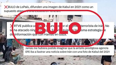 Sí, esta foto muestra una escuela iraní bombardeada, según ha denunciado el régimen, el 28 de febrero