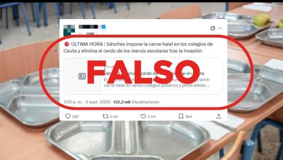 No imponen menú halal en colegios de Ceuta tras la entrada masiva No imponen menú halal en colegios de Ceuta tras la entrada masiva