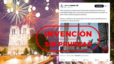 No hay pruebas de que París haya anulado sus eventos navideños por miedo a ataques islámicos