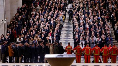 La reapertura de Notre Dame como centro neurálgico de la política y la cultura: la mejores imágenes del acto