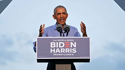 Obama irrumpe en la campaña electoral de Biden a menos de dos semanas para las elecciones