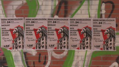"Los ochos" de Erandio afronta 14 desahucios inminentes tras la compra de sus viviendas por un "fondo buitre"