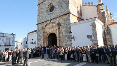 Olivenza, ciudad natal de Vara, despide a su vecino más ilustre - Informativo 24h | Ver