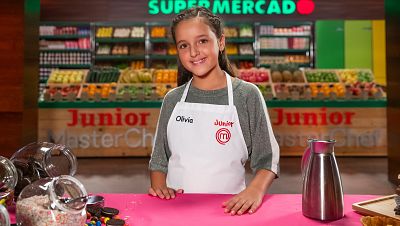 Olivia, una súper fan de Jedet en las cocinas de MasterChef Junior 9