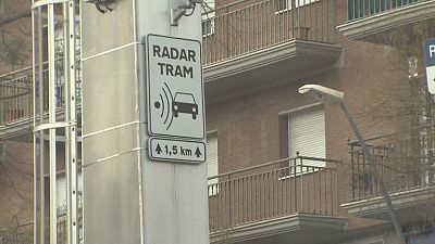 Ja comencen a multar quatre radars de tram a Barcelona