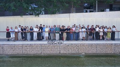 Fotografia de família amb els representants de la cinquena edició de 'Òh!pera' Fotografia de família amb els representants de la cinquena edició de 'Òh!pera'