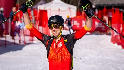 Oriol Cardona, esperanza de medalla para España en el estreno olímpico del esquí de montaña en 2026