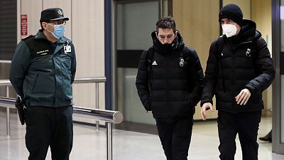 Osasuna y Real Madrid, pendientes de la nieve en Pamplona