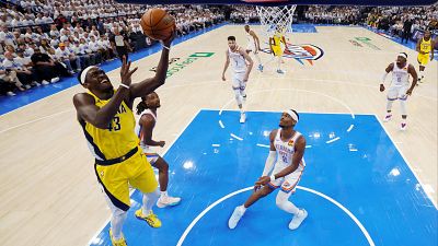 Los Pacers se adelantan en las finales NBA tras un nuevo tiro ganador de Haliburton