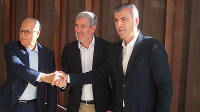 El gobierno de Coalición Canaria y el PP se asegura la mayoría absoluta en las islas tras sumar al pacto a ASG y AHI