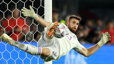 Países Bajos - España: Unai Simón Países Bajos - España: Unai Simón