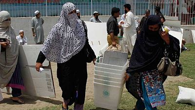 Pakistán celebra mañana elecciones generales en un clima de máxima tensión y violencia Pakistán celebra mañana elecciones generales en un clima de máxima tensión y violencia