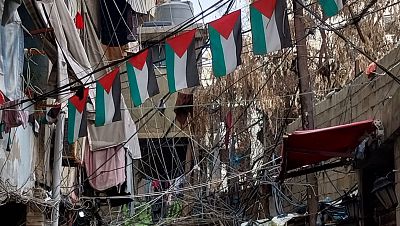 Palestinos en el campo de refugiados de Sabra y Shatila: "La gente morirá en Gaza antes de irse al exilio"