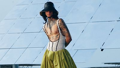 Desfile de Palomo Spain con la colección 'Nuevo día', para el verano de 2021 Desfile de Palomo Spain con la colección 'Nuevo día', para el verano de 2021