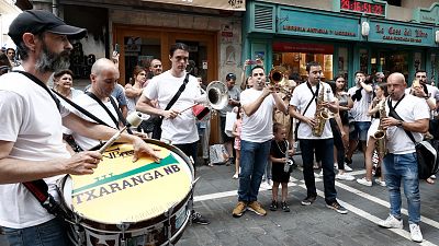 Las calles de Pamplona se vestirán con las caras de sus vecinos durante los Sanfermines