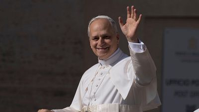 El papa León XIV:  "En un mundo en guerra, estamos llamados a construir la paz"