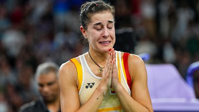 Toda España llora con Carolina Marín: conmoción y solidaridad por su triste despedida de París 2024