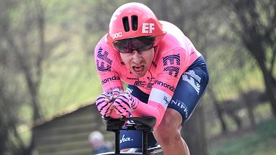 Así fue el final de la etapa 3 de la París-Niza Así fue el final de la etapa 3 de la París-Niza