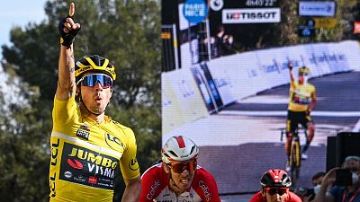 Así fue la llegada de la etapa 6 de la París-Niza Así fue la llegada de la etapa 6 de la París-Niza