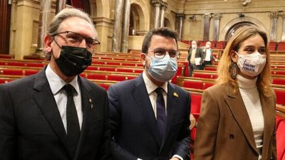 El Parlament aprova els Pressupostos del 2022 gràcies als comuns