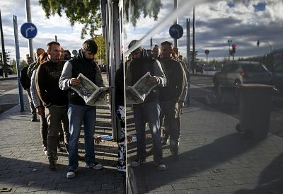 La tasa de paro en España no bajará del 21% durante esta década, según la OIT