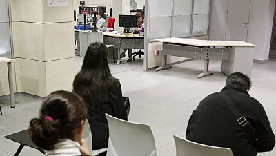 La tasa de paro alcanza el 21,52%, la más alta desde 1996