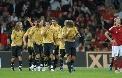 Dinamarca-España, resumen