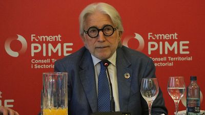 El president de Foment del Treball, Josep Sánchez Llibre (ACN | Maria Asmarat) El president de Foment del Treball, Josep Sánchez Llibre (ACN | Maria Asmarat)