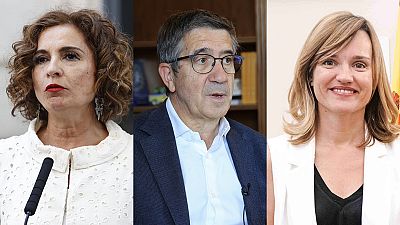 Sánchez sitúa a Montero como su número dos y a Patxi López y Pilar Alegría como portavoces en el Congreso y del partido