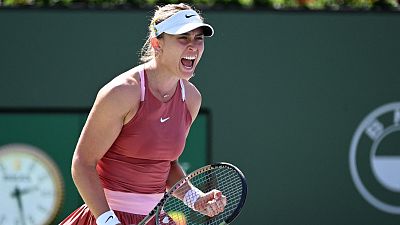 Una Badosa de '10' gana a Kudermetova y jugará las semifinales de Indian Wells