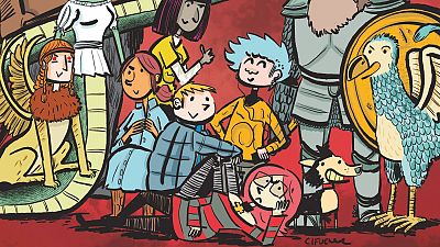 Detalle de la portada de 'El club de los castigados' Detalle de la portada de 'El club de los castigados'