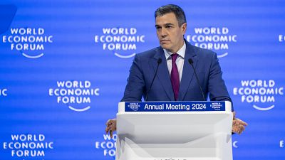 Sánchez pide a las empresas en Davos implicación con sus políticas sociales: "Somos aliados, no rivales"