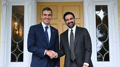 Sánchez mantiene su primer encuentro con Mamdani en Nueva York