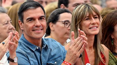 Sánchez critica la citación de su esposa a cinco días del 9J y lamenta que se trate de "interferir" en las elecciones