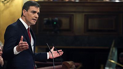 Pedro Sánchez ofrece un gobierno de cambio y pide el apoyo de Podemos Pedro Sánchez ofrece un gobierno de cambio y pide el apoyo de Podemos