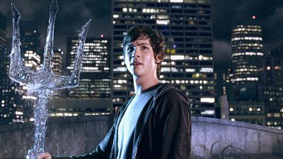 Logan Lerman en su papel de Percy Jackson.