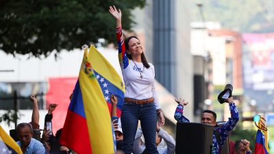 María Corina Machado, la líder opositora venezolana, ganadora de otros premios por su defensa de la democracia