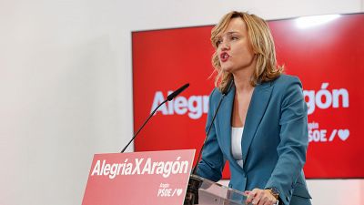 Pilar Alegría ve "irónico" que el PP quiera "acercarse" a partidos a los que quería "ilegalizar" como Junts