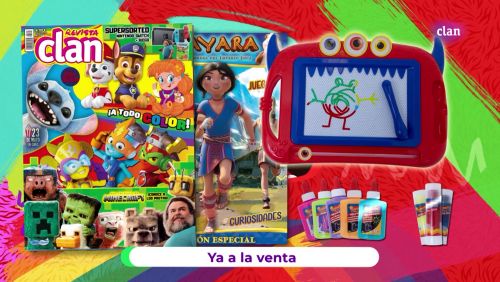 ¡Pinta sin parar con la nueva revista Clan!