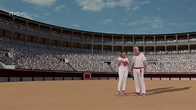 La plaza de toros de Pamplona, epicentro de los Sanfermines