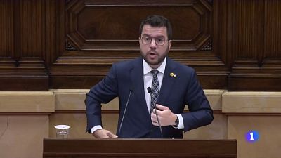 Aragonès crida a superar "el bloqueig" dels pressupostos Aragonès crida a superar "el bloqueig" dels pressupostos