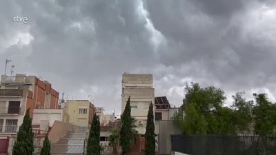 La pluja torna a Barcelona un mes després