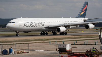 Plus Ultra, una de las cuatro aerolíneas españolas rescatadas por el Gobierno en la pandemia