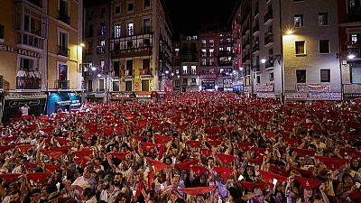 Pamplona despide los Sanfermines de 2024 con un multitudinario 'Pobre de mí'