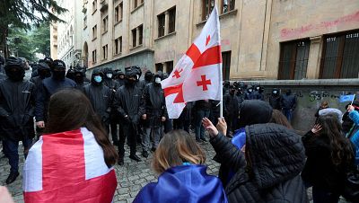 Polémica en Georgia: claves sobre su "ley rusa" de "agentes extranjeros" que ha desatado protestas masivas