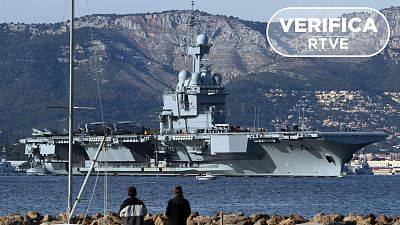 Portaaviones nuclear francés Charles de Gaulle: su posición exacta queda expuesta por una ruta de running en la app Strava