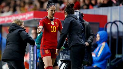 Jenni Hermoso se postula para ser una de las novedades de la lista de España para el doble duelo ante Portugal
