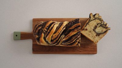 Postres saludables en el Método Delicious: Trenza de chocolate