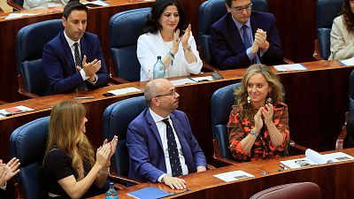 Ciudadanos consigue la Presidencia de la Asamblea de Madrid tras el acuerdo con el PP y Vox