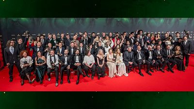 Los Premios Goya 2025 lideran en La 1 con su mayor ventaja histórica y una media de 2,3 millones y un 24,4%